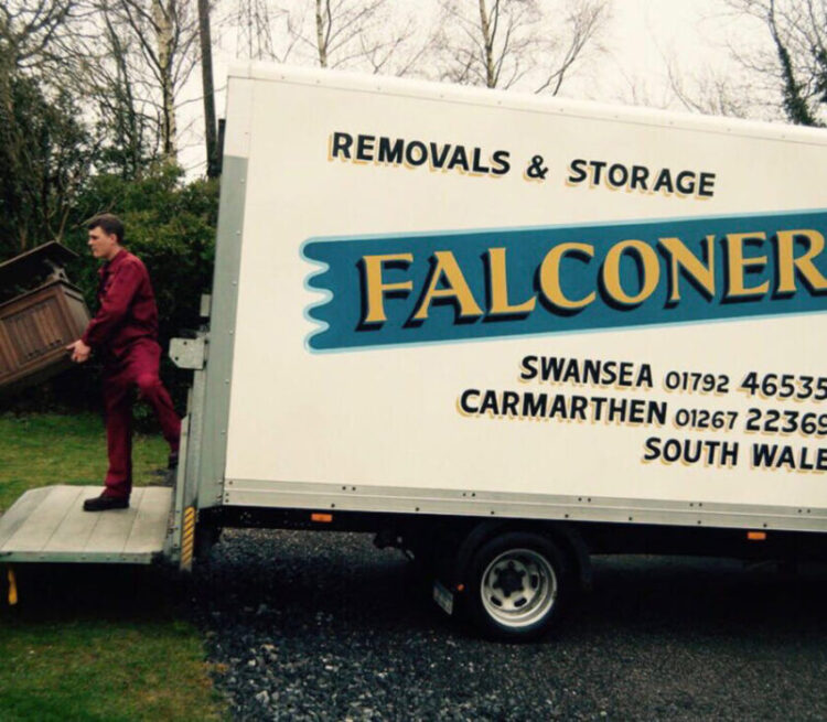 Office and Commercial removal men working in Swansea.
