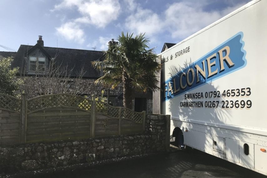 house removals south wales in the summer