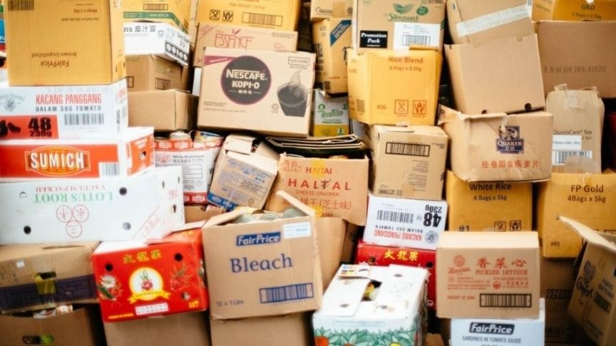 packing up a house for storage