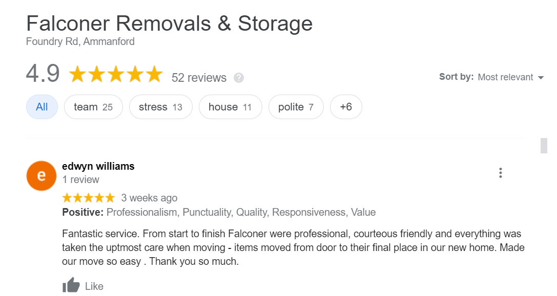 Removals in South Wales