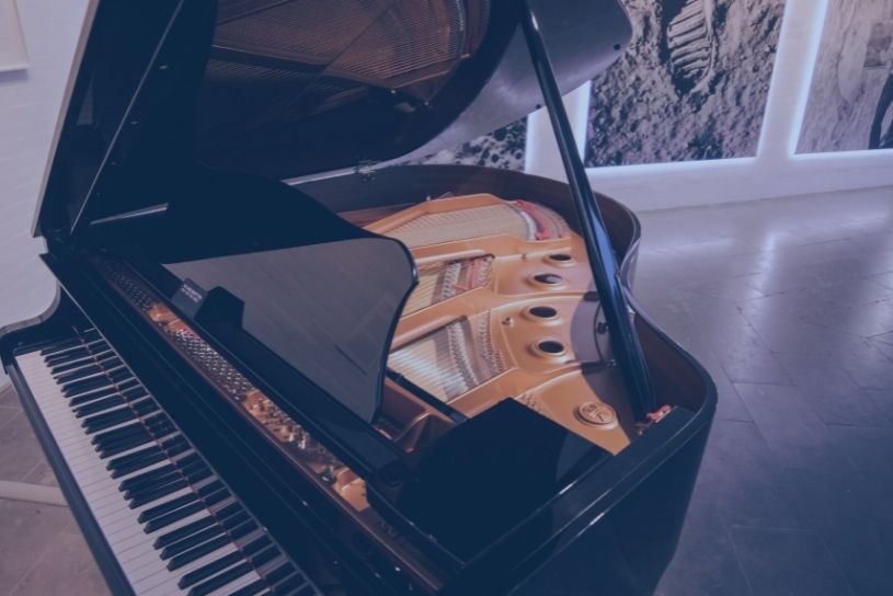 how to store a baby grand piano