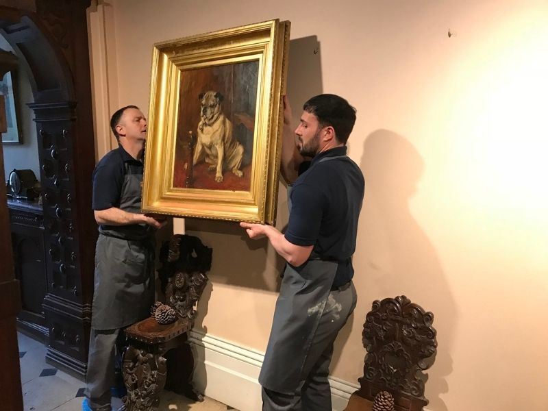 how to pack fine art for moving