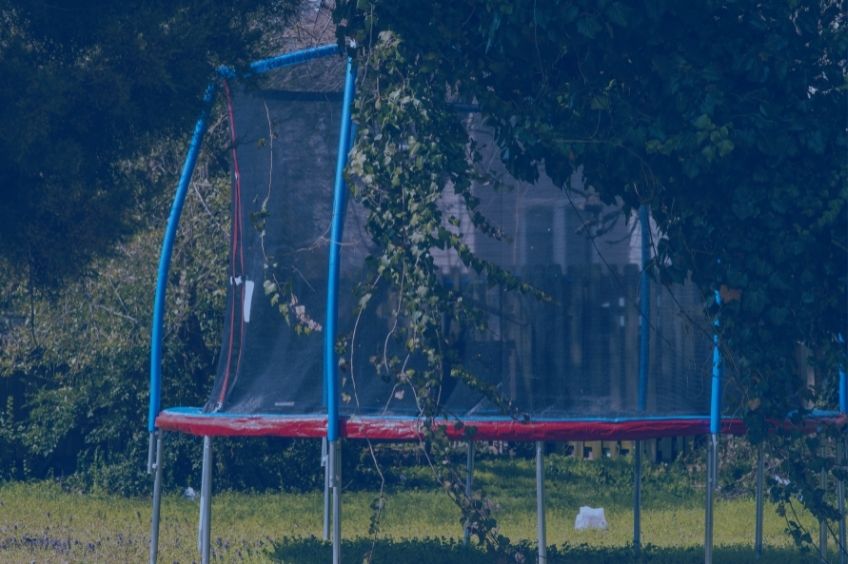 how to pack a trampoline for moving