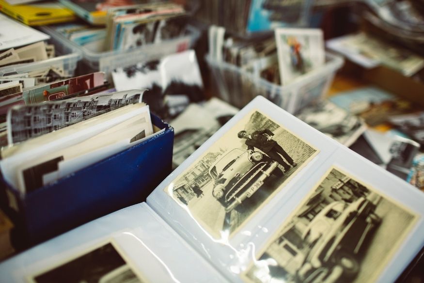 how to store photo albums long term