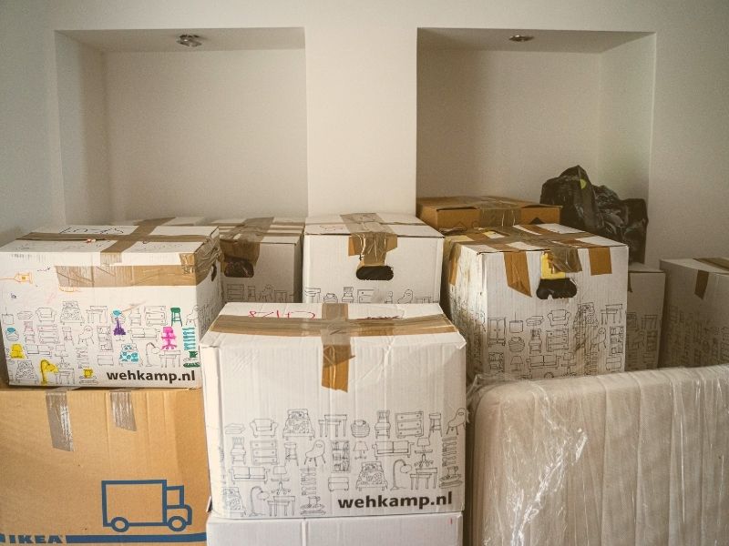 moving house and staying calm