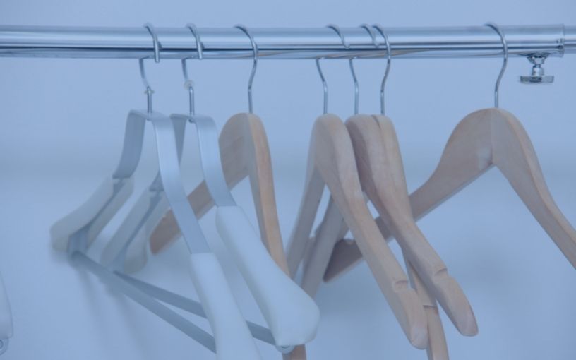 how to store hangers when moving