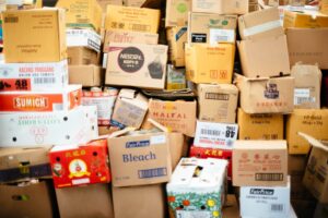 stacking boxes for moving