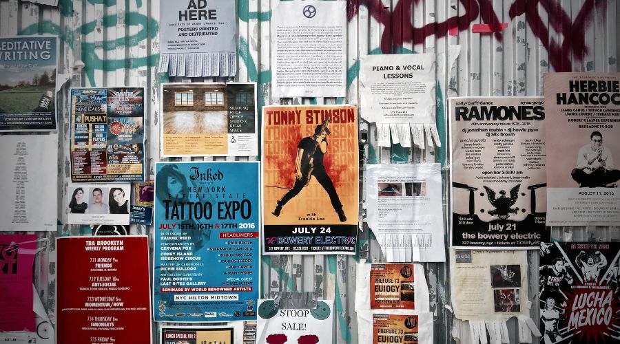 Multiple posters