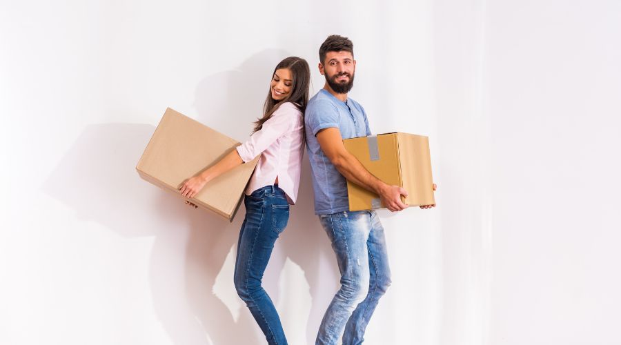 Good luck rituals when moving home.