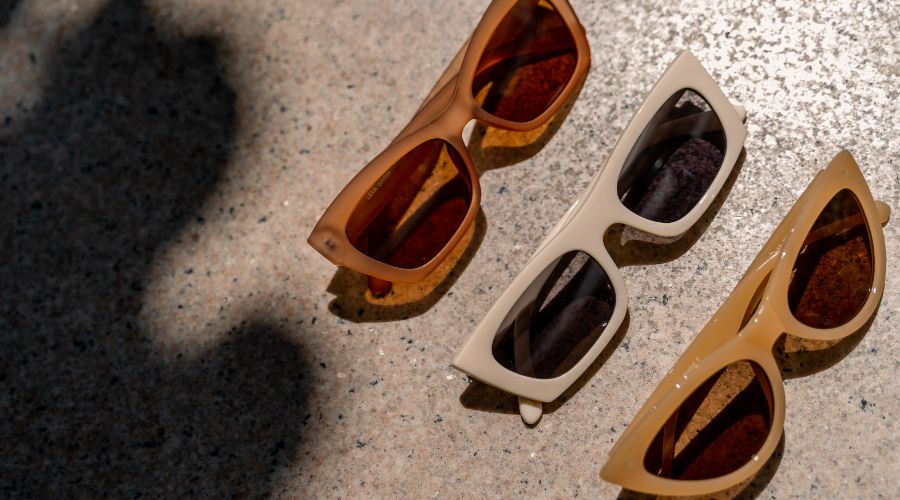 Storing sunglasses properly