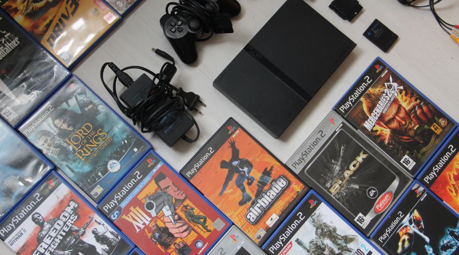 Storing video games