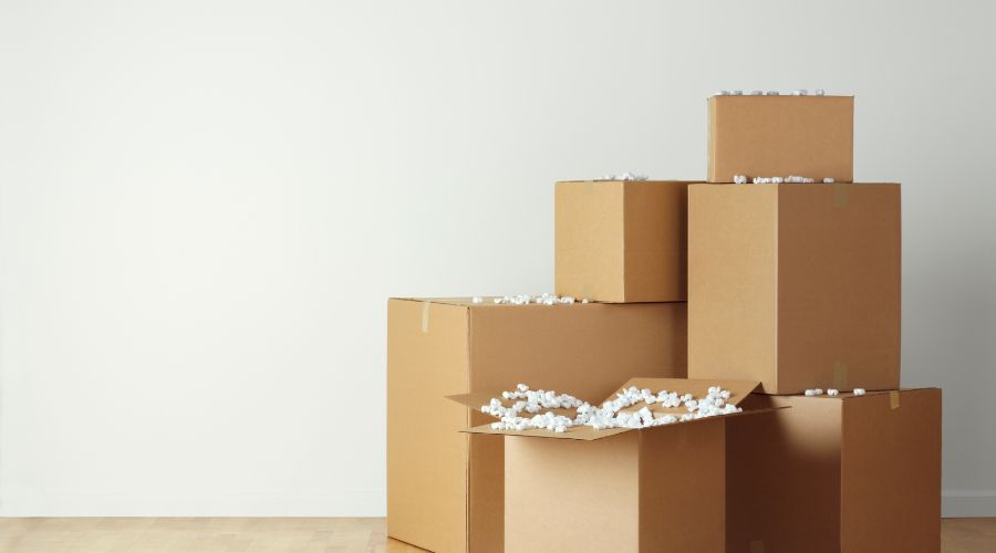 Pack electronics for moving