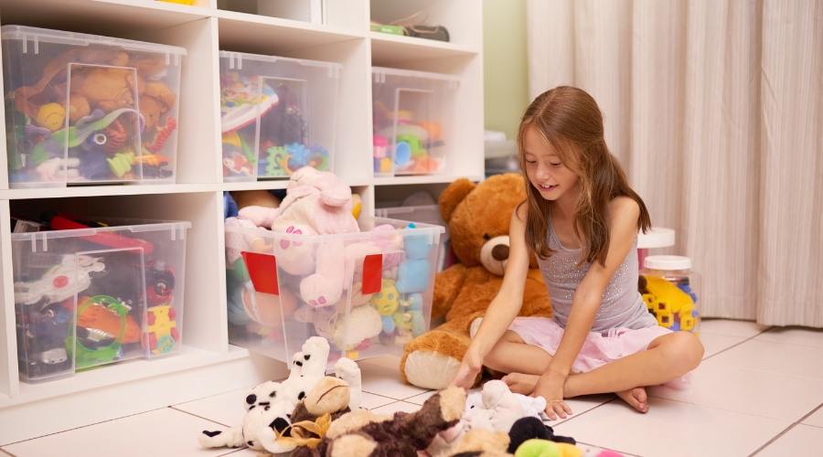 How to store toys