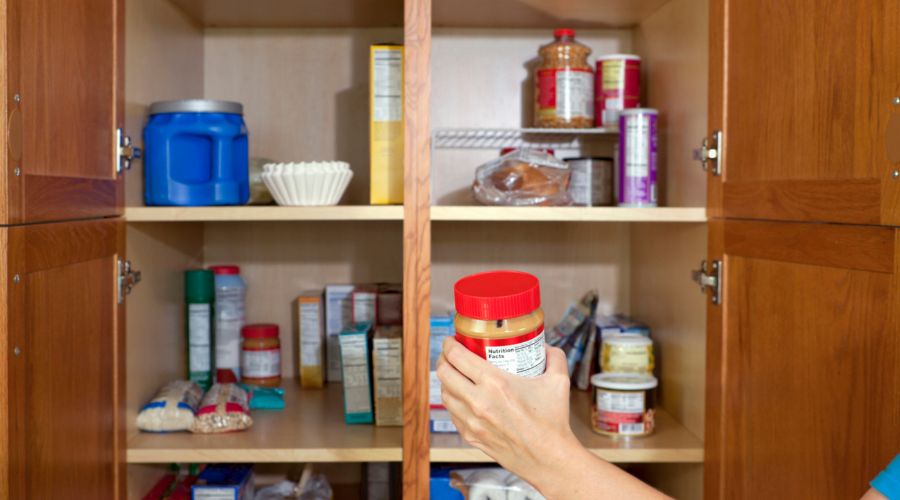 food not being packed for moving