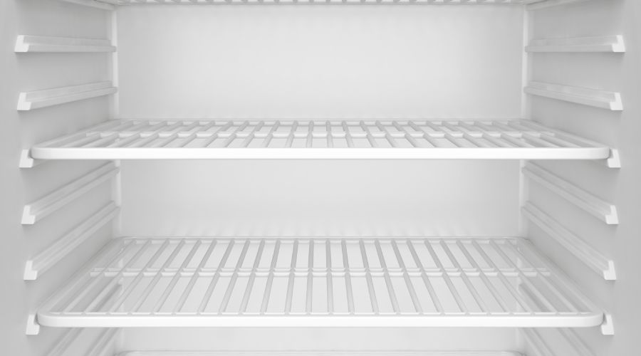 Preparing a freezer to be stored when it's not in use