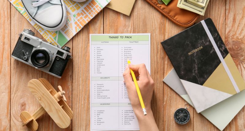 making a moving house list to make it less hard