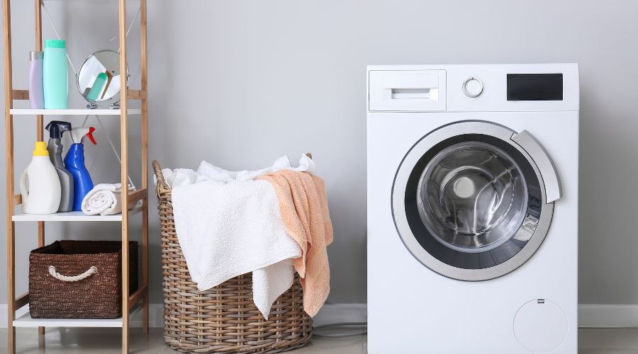 A utility room.